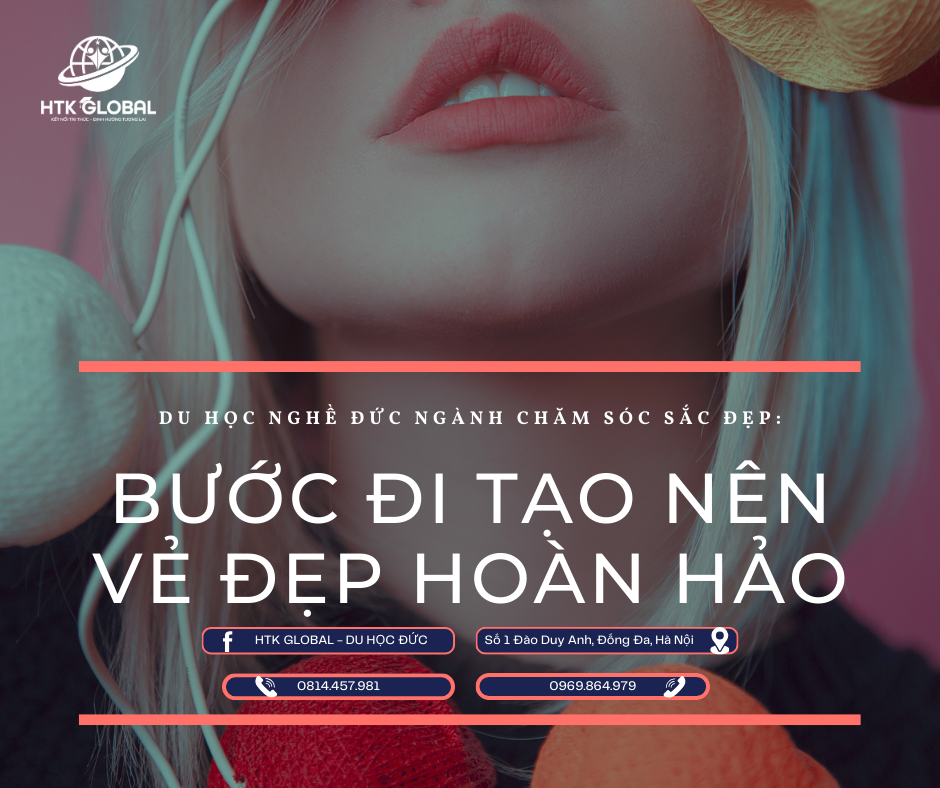 Du học nghề đức ngành chăm sóc sắc đẹp