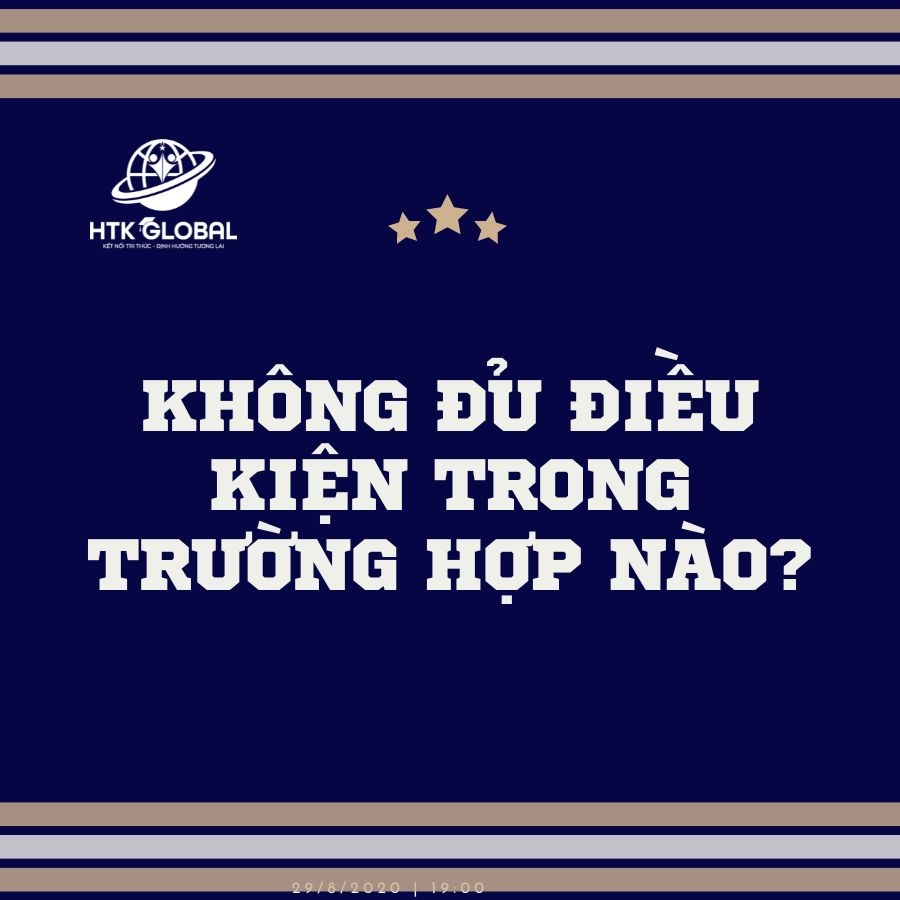 không đủ điều kiện du học đức