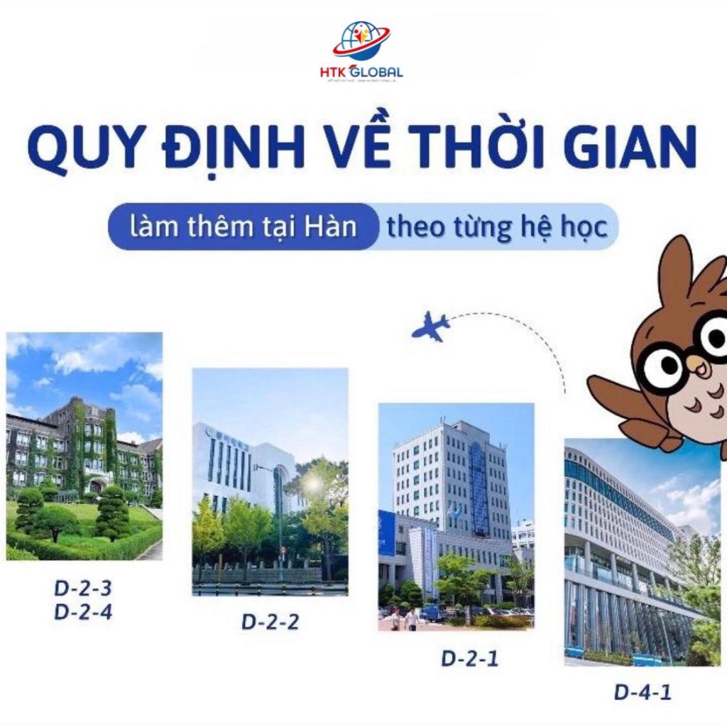 Thời gian làm thêm của HDS Hàn Quốc